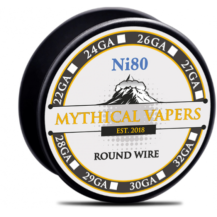Mythical Vapers - Wire Ni80 30ga (0.25mm) 10m